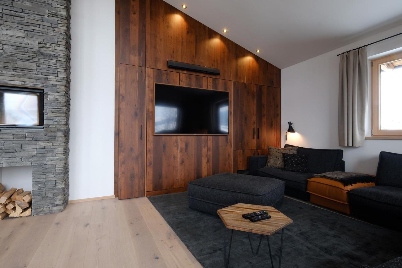 Alpin Penthouse Hollersbach Apartment ฮอลเลอร์บาค อิม พินซ์เกา ภายนอก รูปภาพ